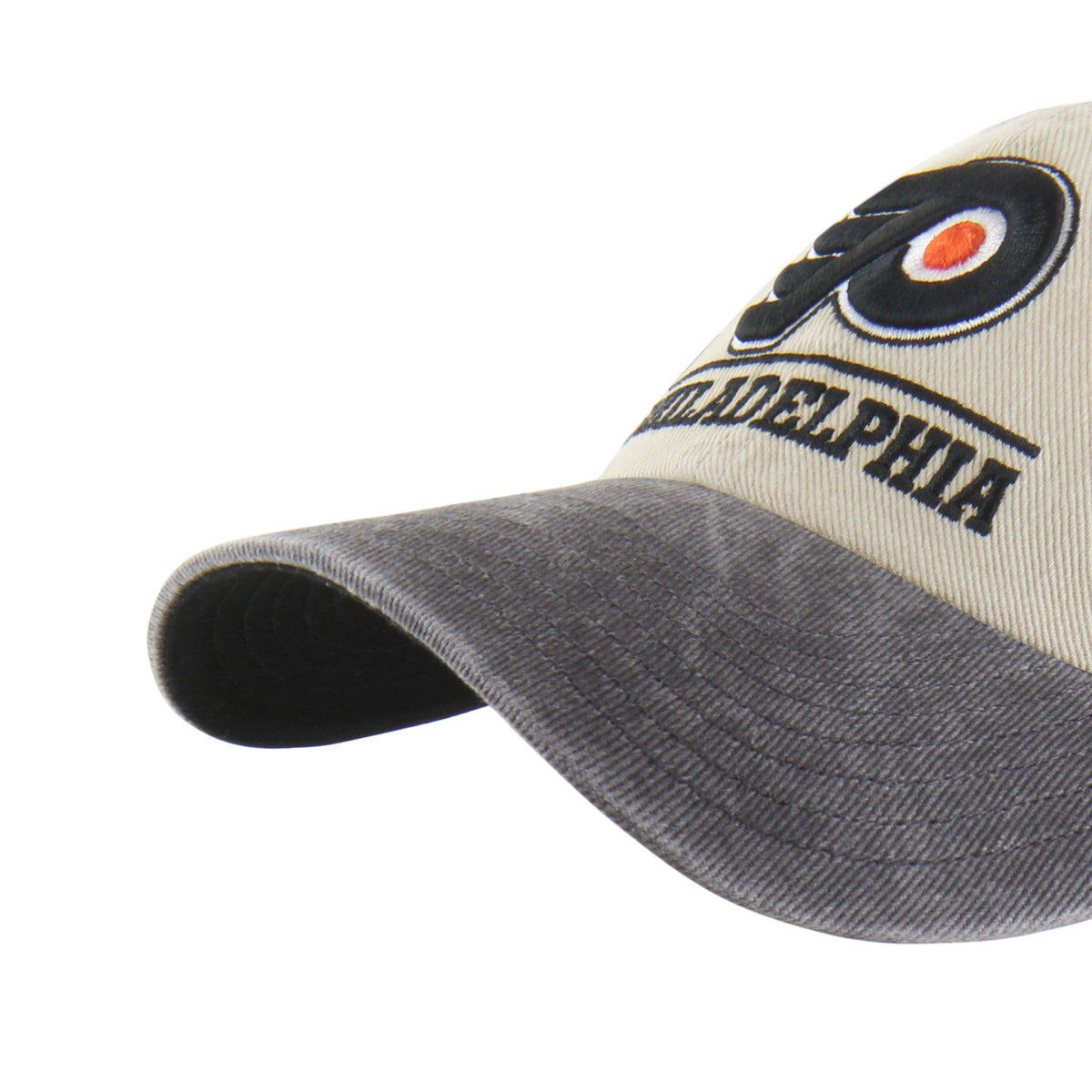 PHILADELPHIA FLYERS LOGO LINE TWO TONE '47 CLEAN UP