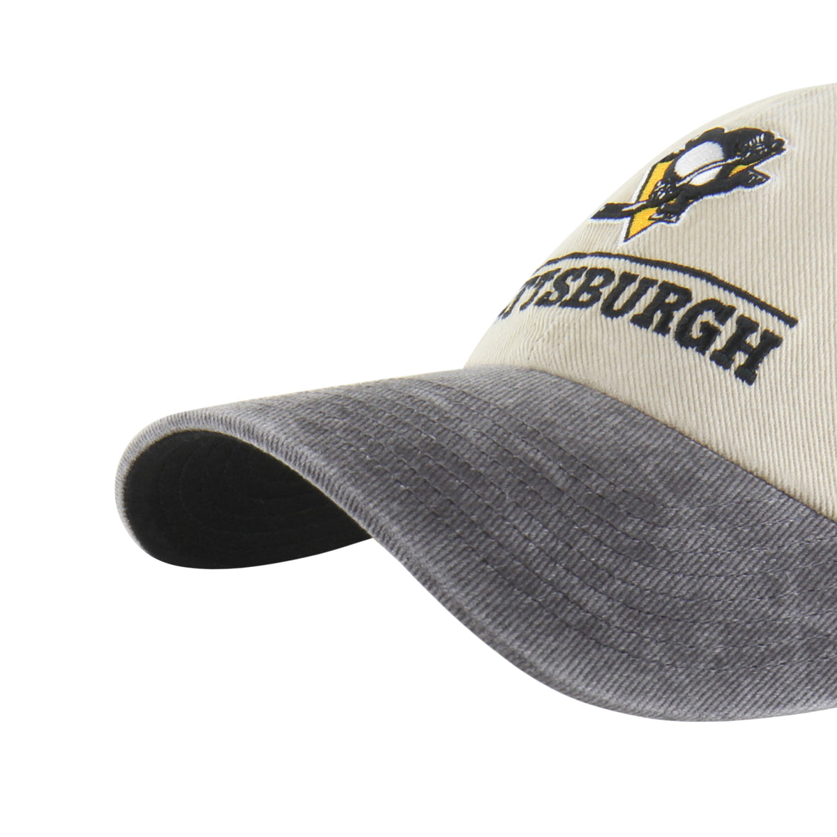 PITTSBURGH PENGUINS LOGO LINE TWO TONE '47 CLEAN UP