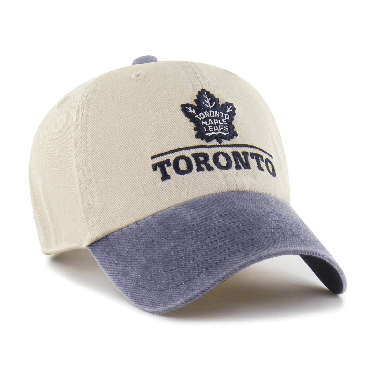 TORONTO MAPLE LEAFS LOGO LINE TWO TONE '47 CLEAN UP