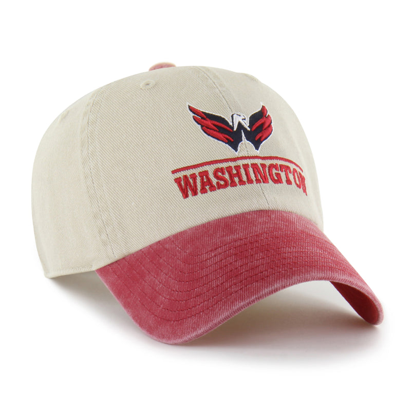 WASHINGTON CAPITALS LOGO LINE TWO TONE '47 CLEAN UP