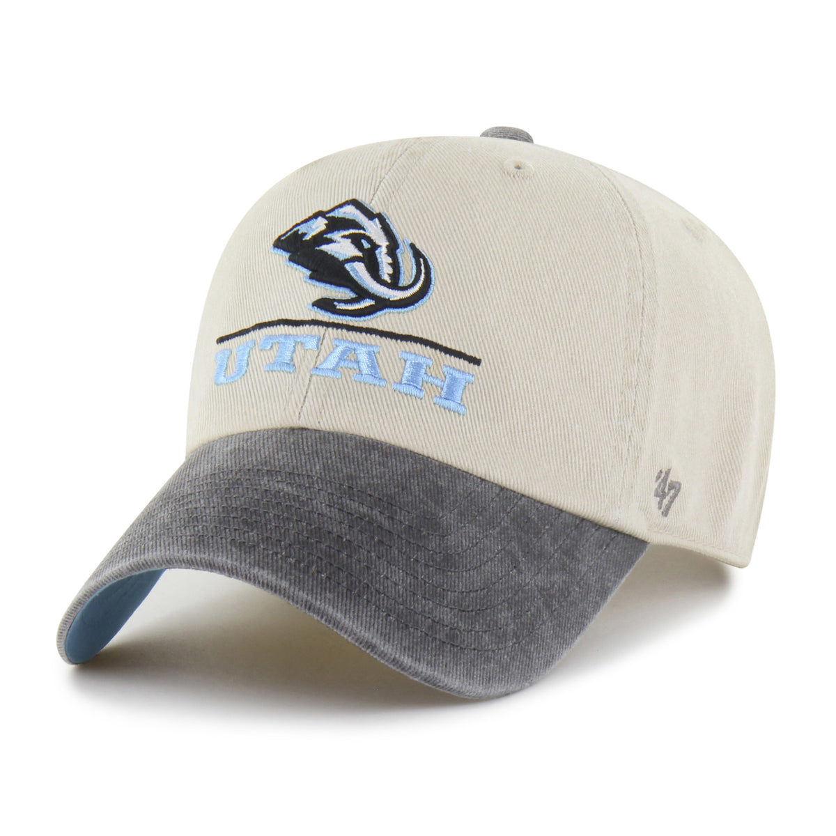 UTAH MAMMOTH LOGO LINE TWO TONE '47 CLEAN UP