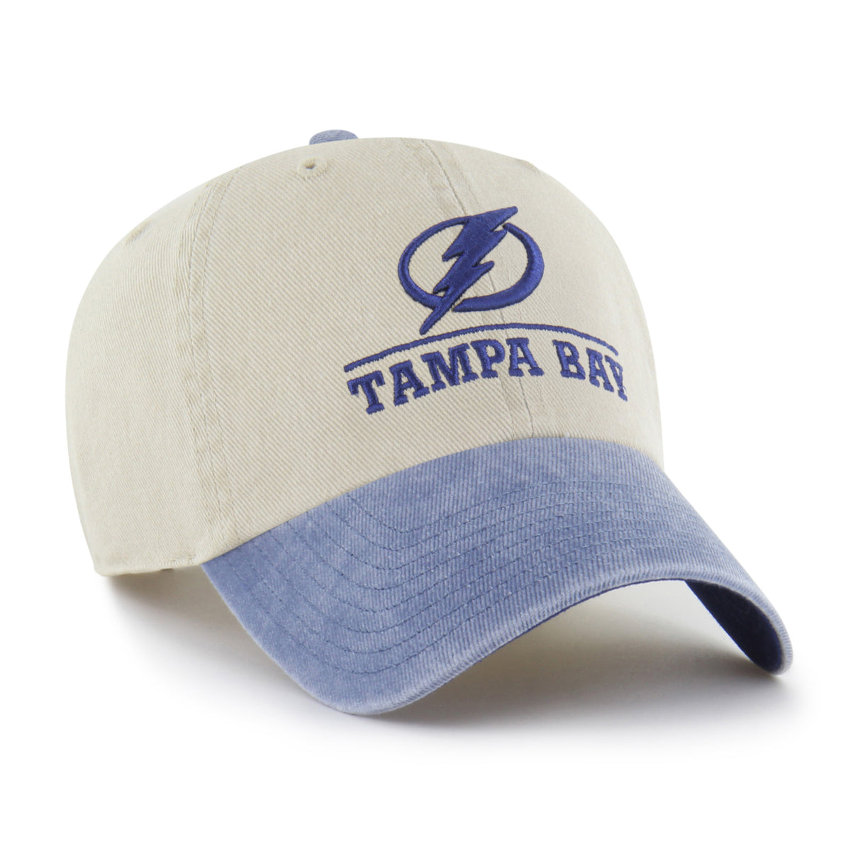 TAMPA BAY LIGHTNING LOGO LINE TWO TONE '47 CLEAN UP