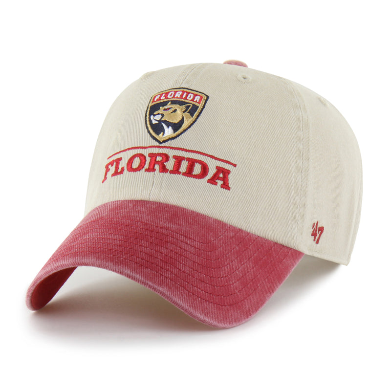 FLORIDA PANTHERS LOGO LINE TWO TONE '47 CLEAN UP