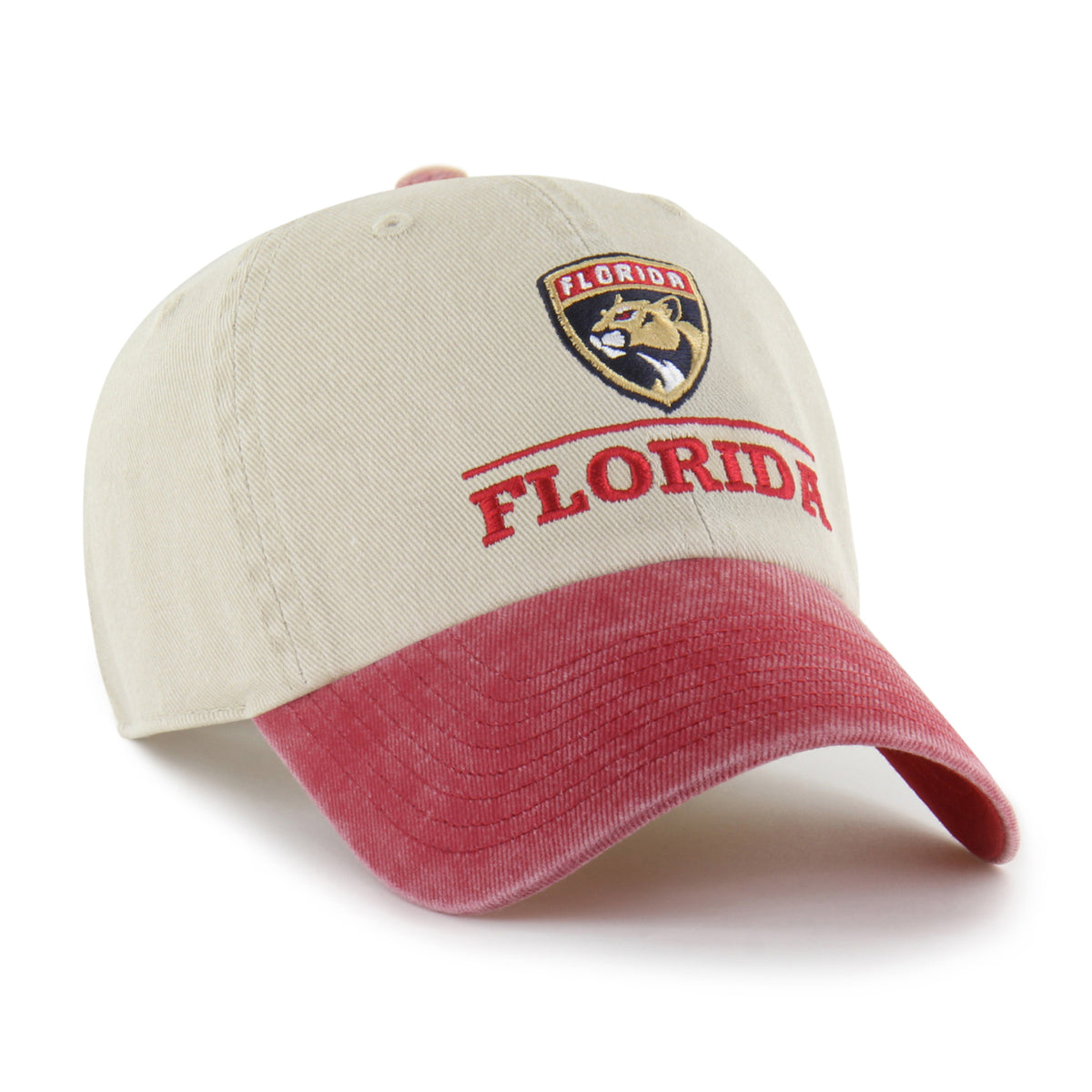 FLORIDA PANTHERS LOGO LINE TWO TONE '47 CLEAN UP