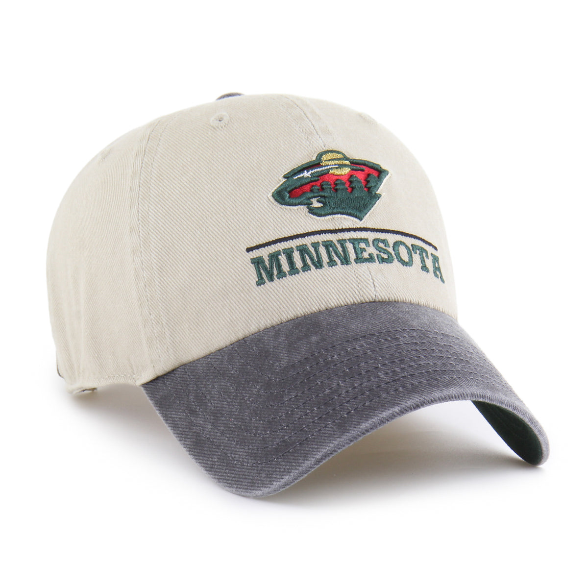 MINNESOTA WILD LOGO LINE TWO TONE '47 CLEAN UP
