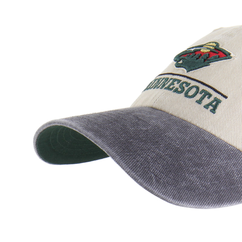 MINNESOTA WILD LOGO LINE TWO TONE '47 CLEAN UP