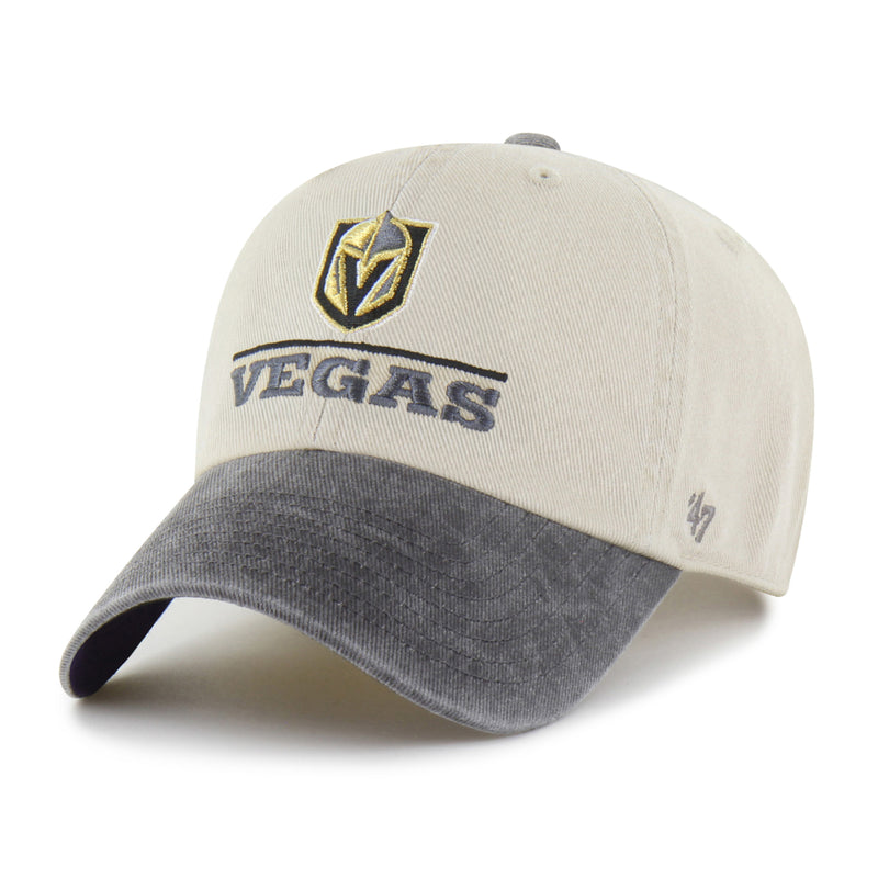 VEGAS GOLDEN KNIGHTS LOGO LINE TWO TONE '47 CLEAN UP