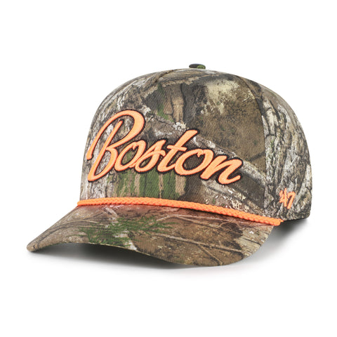 BOSTON BRUINS OVERHAND SCRIPT REALTREE '47 HITCH