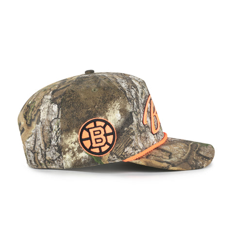 BOSTON BRUINS OVERHAND SCRIPT REALTREE '47 HITCH