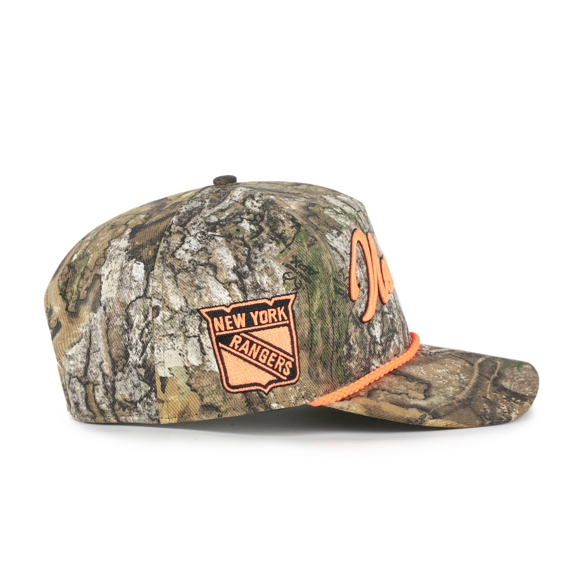NEW YORK RANGERS OVERHAND SCRIPT REALTREE '47 HITCH