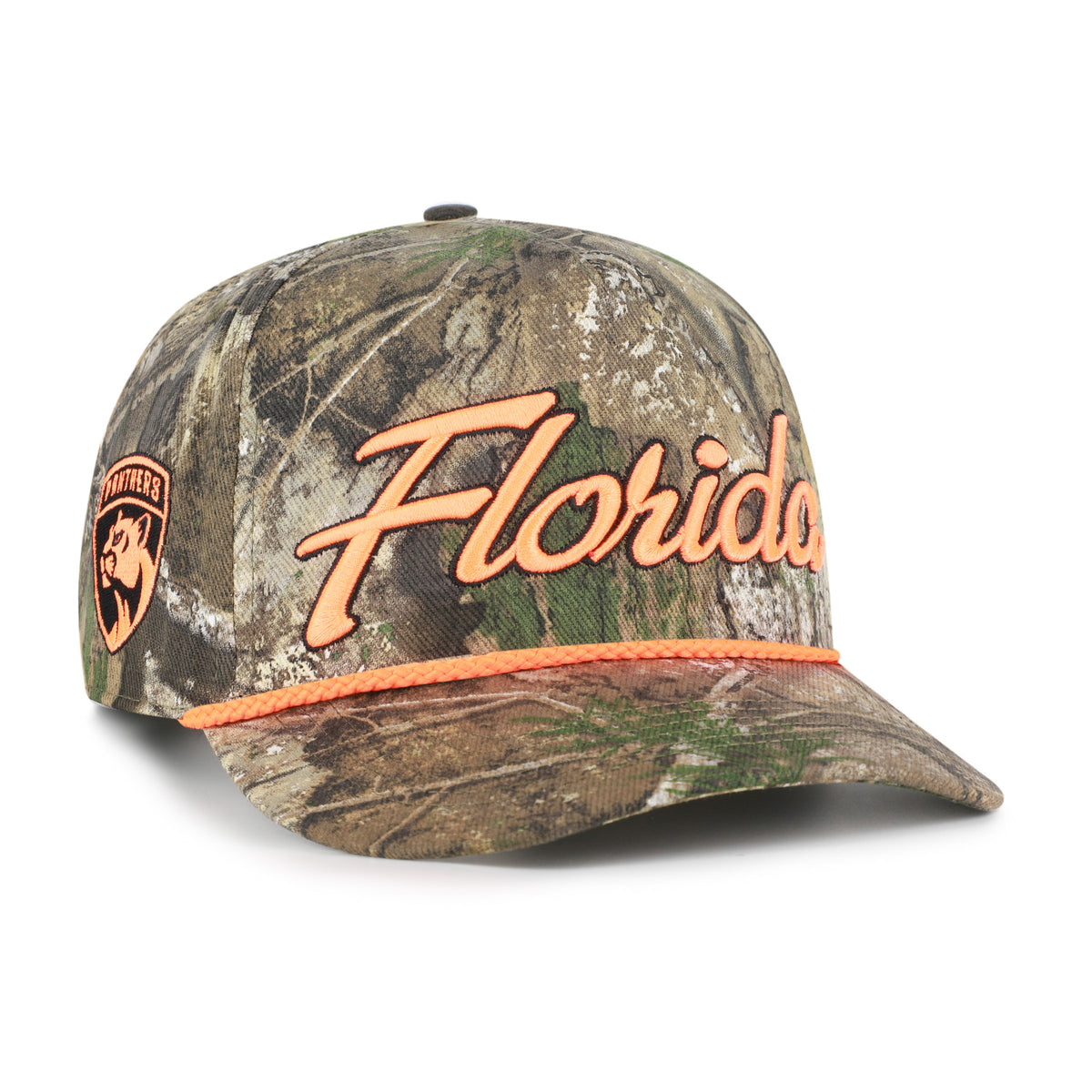 FLORIDA PANTHERS OVERHAND SCRIPT REALTREE '47 HITCH