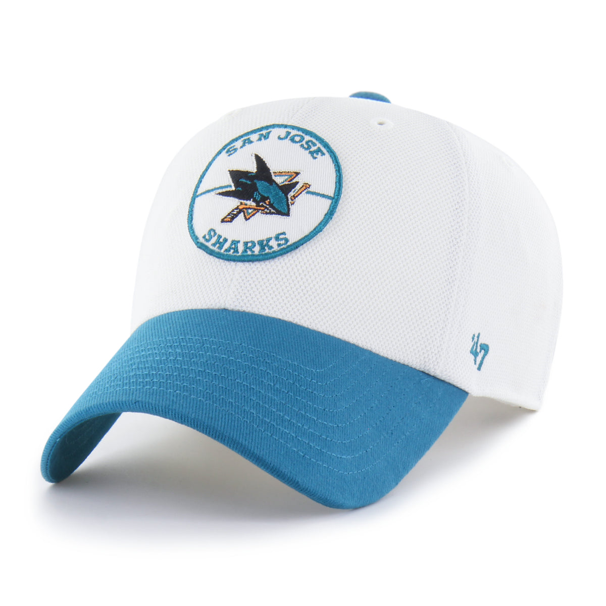SAN JOSE SHARKS PIQUE PATCH '47 CLEAN UP