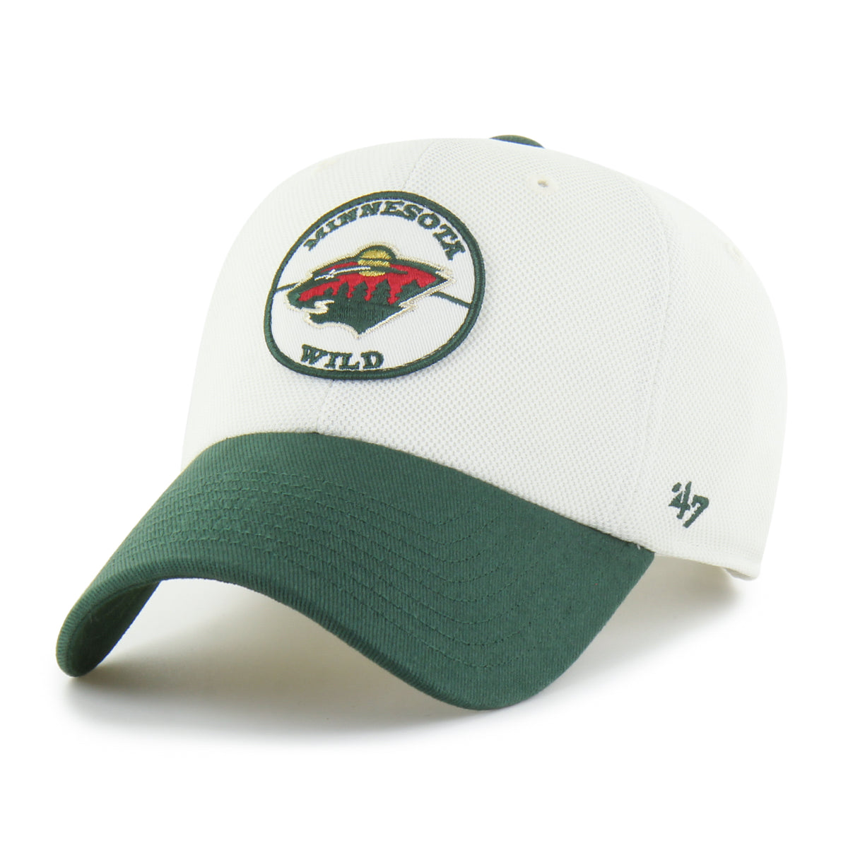 MINNESOTA WILD PIQUE PATCH '47 CLEAN UP