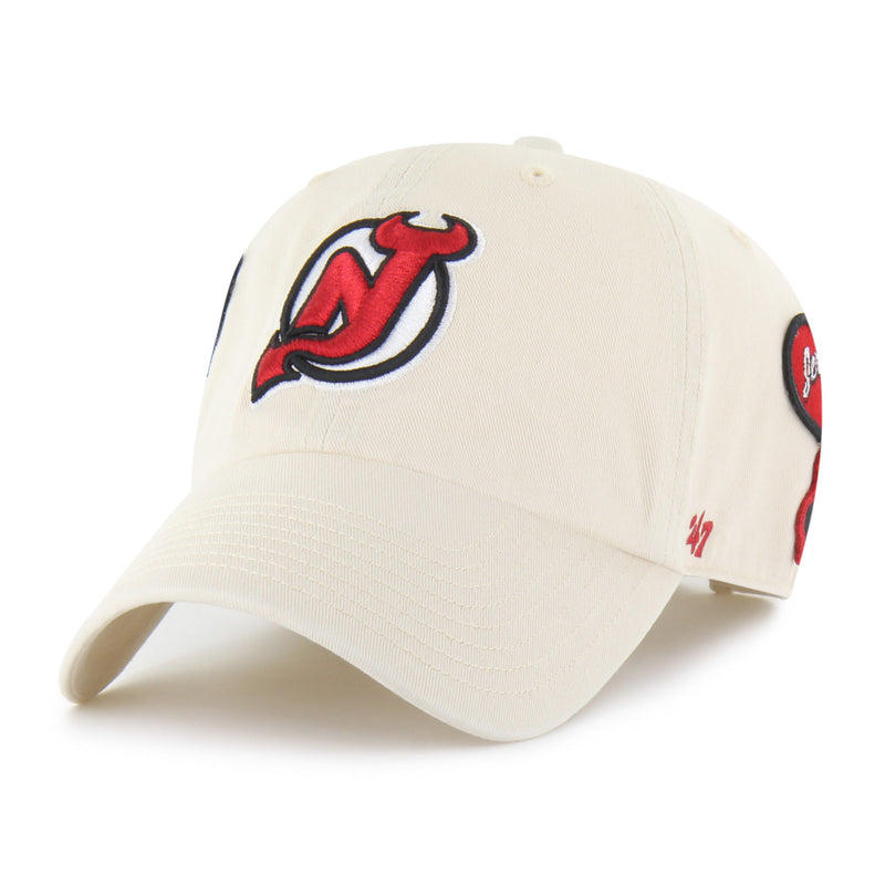 NEW JERSEY DEVILS BADGES '47 CLEAN UP
