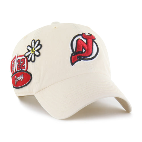 NEW JERSEY DEVILS BADGES '47 CLEAN UP
