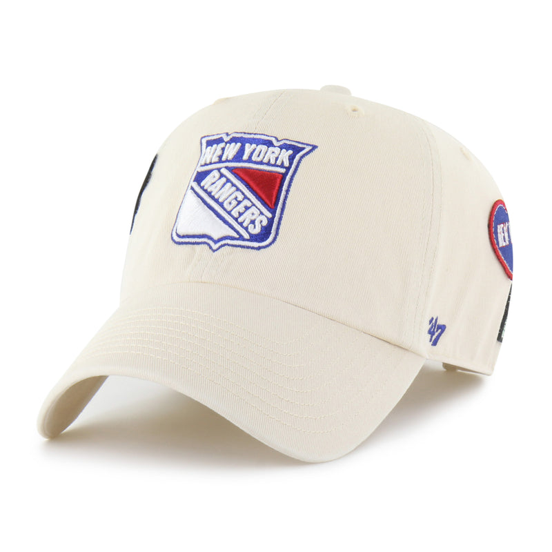 NEW YORK RANGERS BADGES '47 CLEAN UP