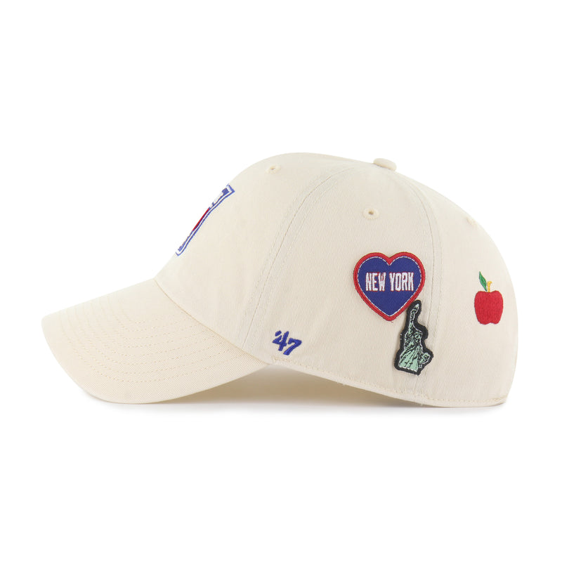 NEW YORK RANGERS BADGES '47 CLEAN UP