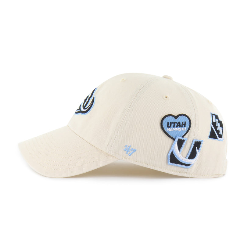 UTAH MAMMOTH BADGES '47 CLEAN UP