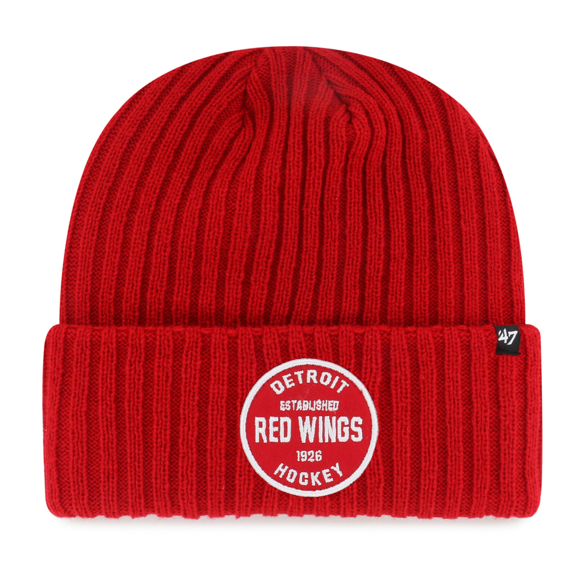 DETROIT RED WINGS RIBBED SNOWDRIFT '47 CUFF KNIT