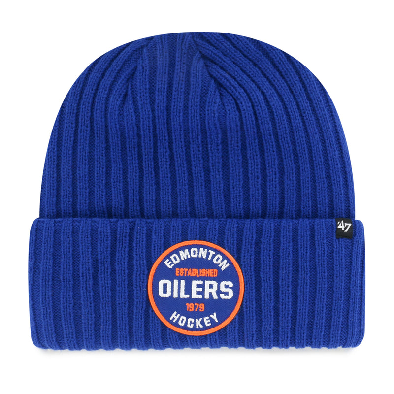 EDMONTON OILERS RIBBED SNOWDRIFT '47 CUFF KNIT