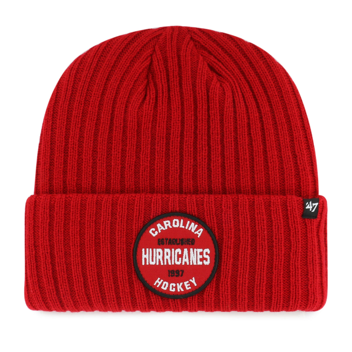 CAROLINA HURRICANES RIBBED SNOWDRIFT '47 CUFF KNIT