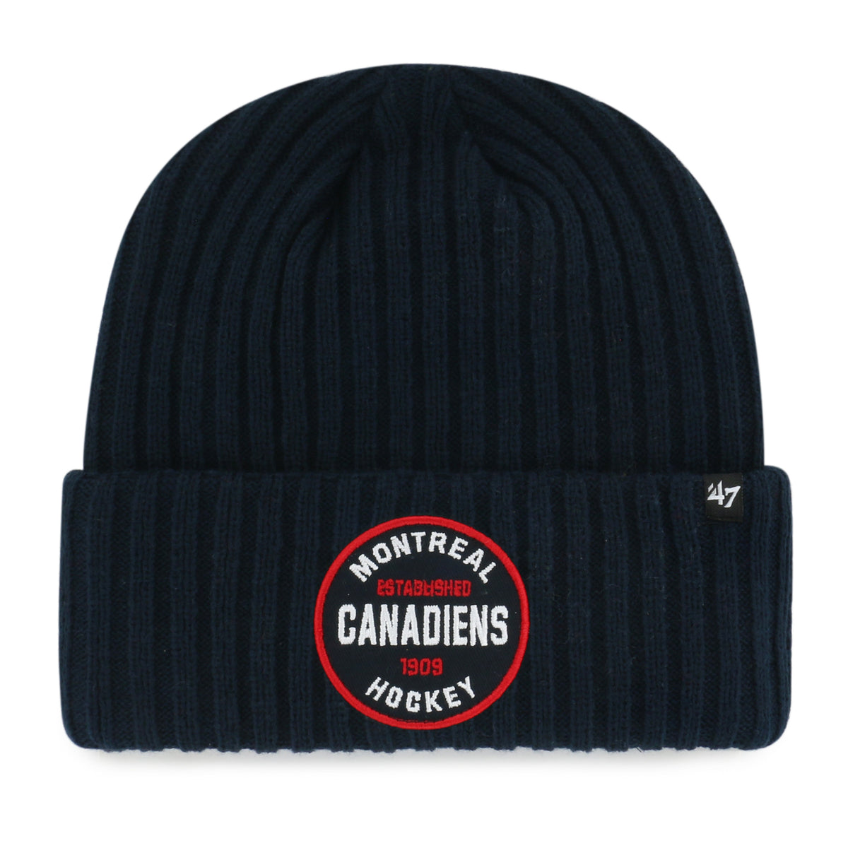 MONTREAL CANADIENS RIBBED SNOWDRIFT '47 CUFF KNIT