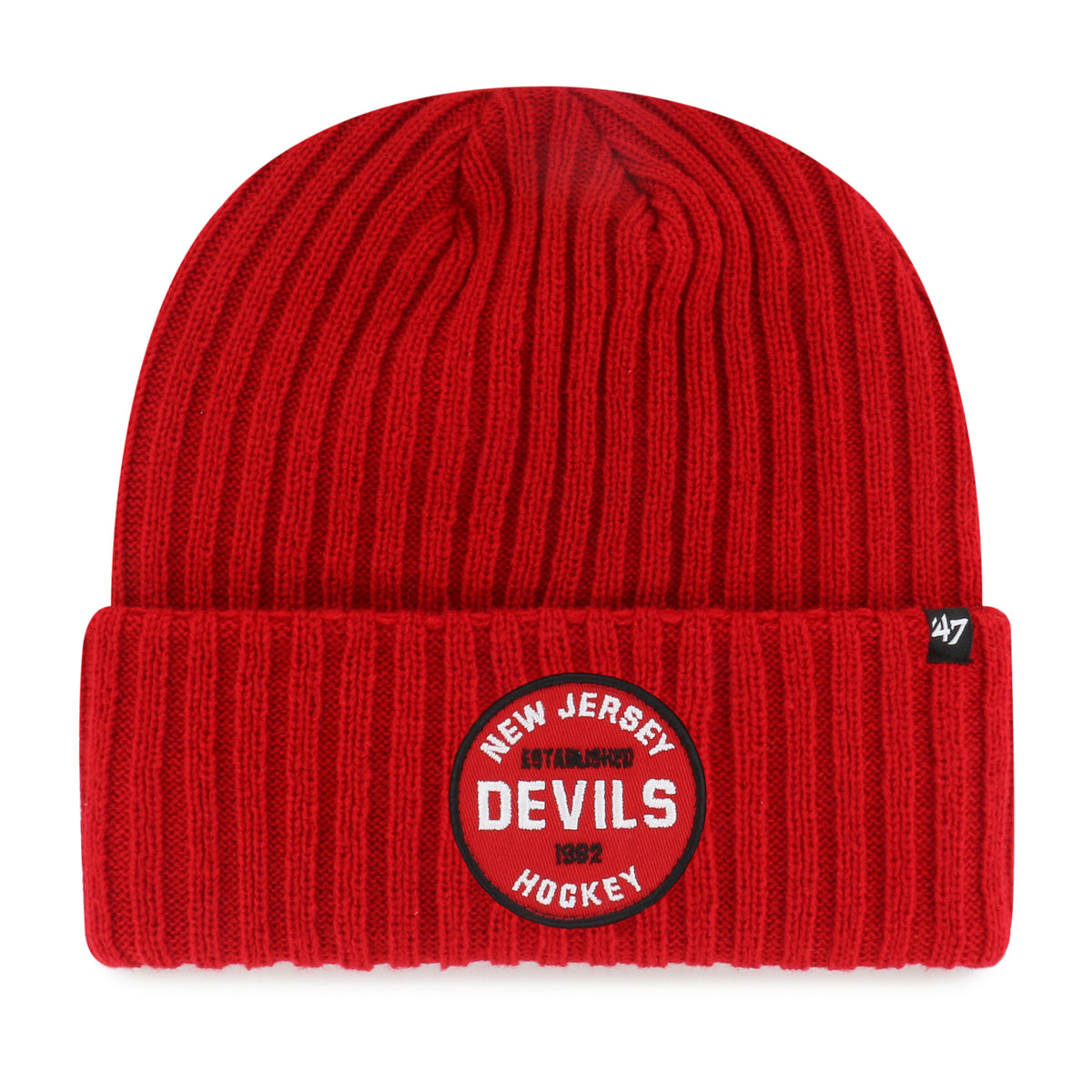 NEW JERSEY DEVILS RIBBED SNOWDRIFT '47 CUFF KNIT