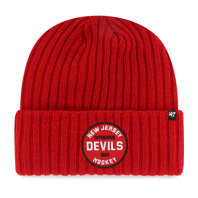 NEW JERSEY DEVILS RIBBED SNOWDRIFT '47 CUFF KNIT