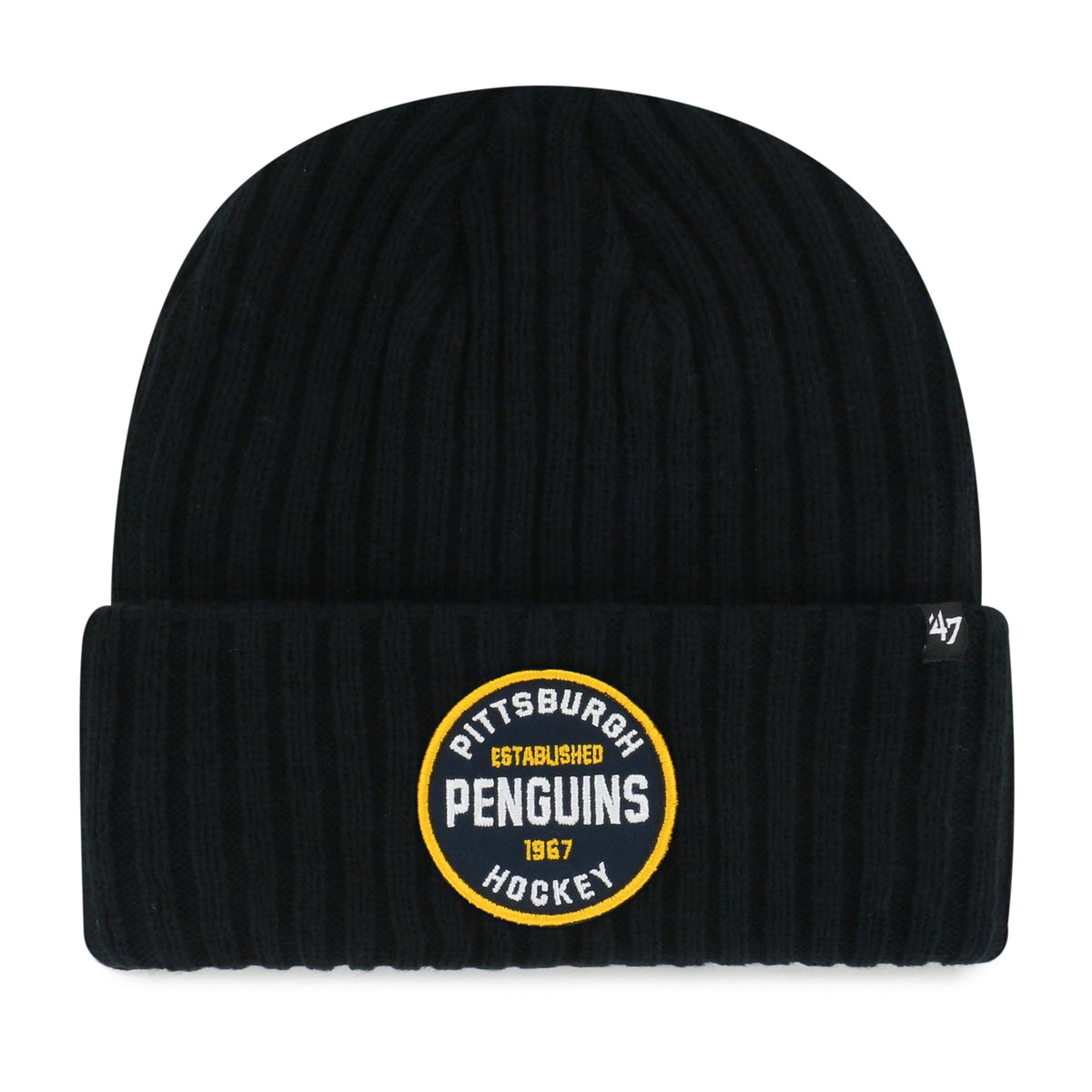 PITTSBURGH PENGUINS RIBBED SNOWDRIFT '47 CUFF KNIT