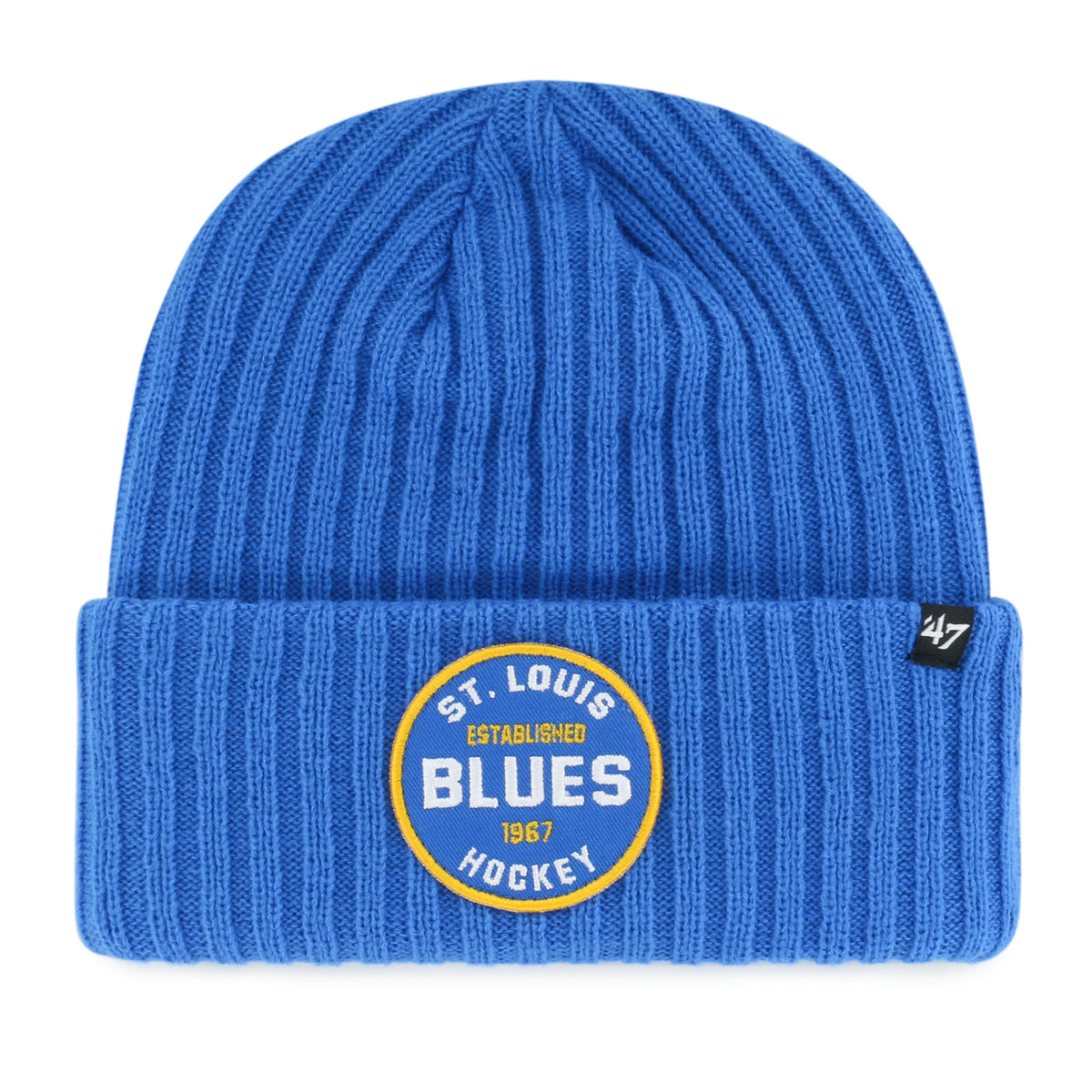 ST LOUIS BLUES RIBBED SNOWDRIFT '47 CUFF KNIT