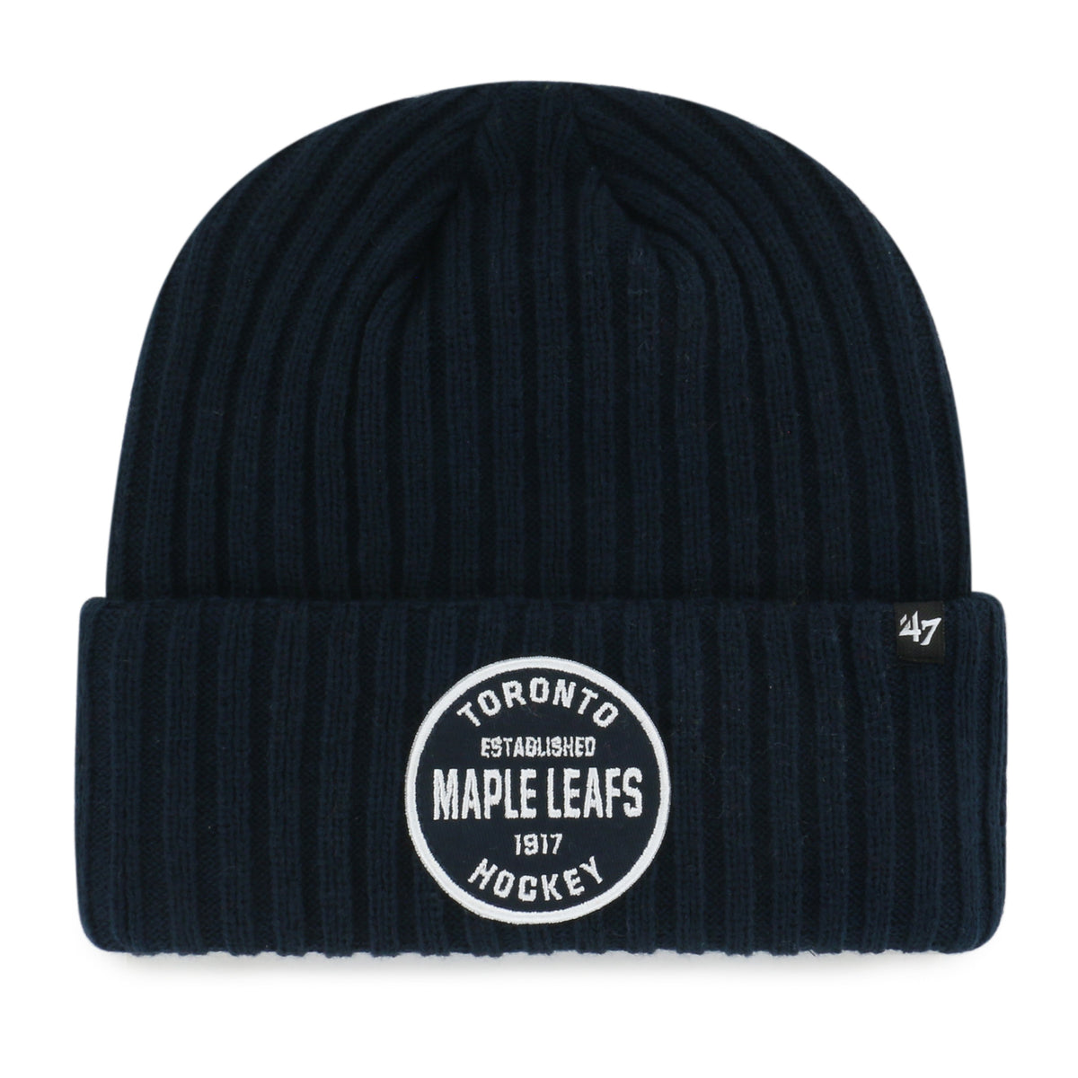 TORONTO MAPLE LEAFS RIBBED SNOWDRIFT '47 CUFF KNIT