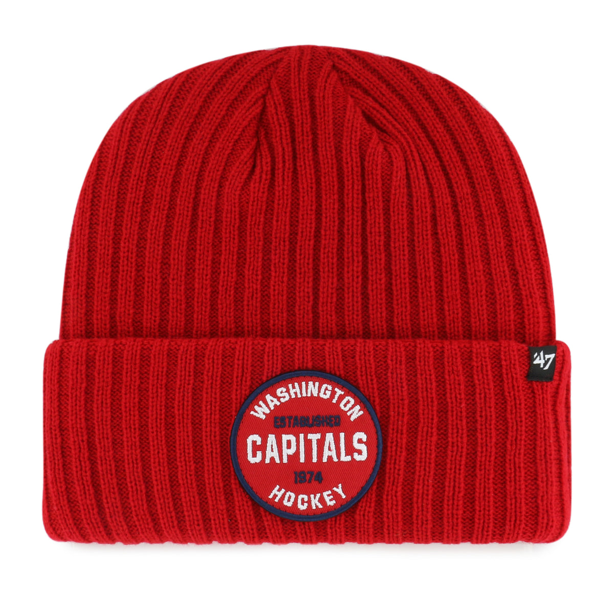 WASHINGTON CAPITALS RIBBED SNOWDRIFT '47 CUFF KNIT