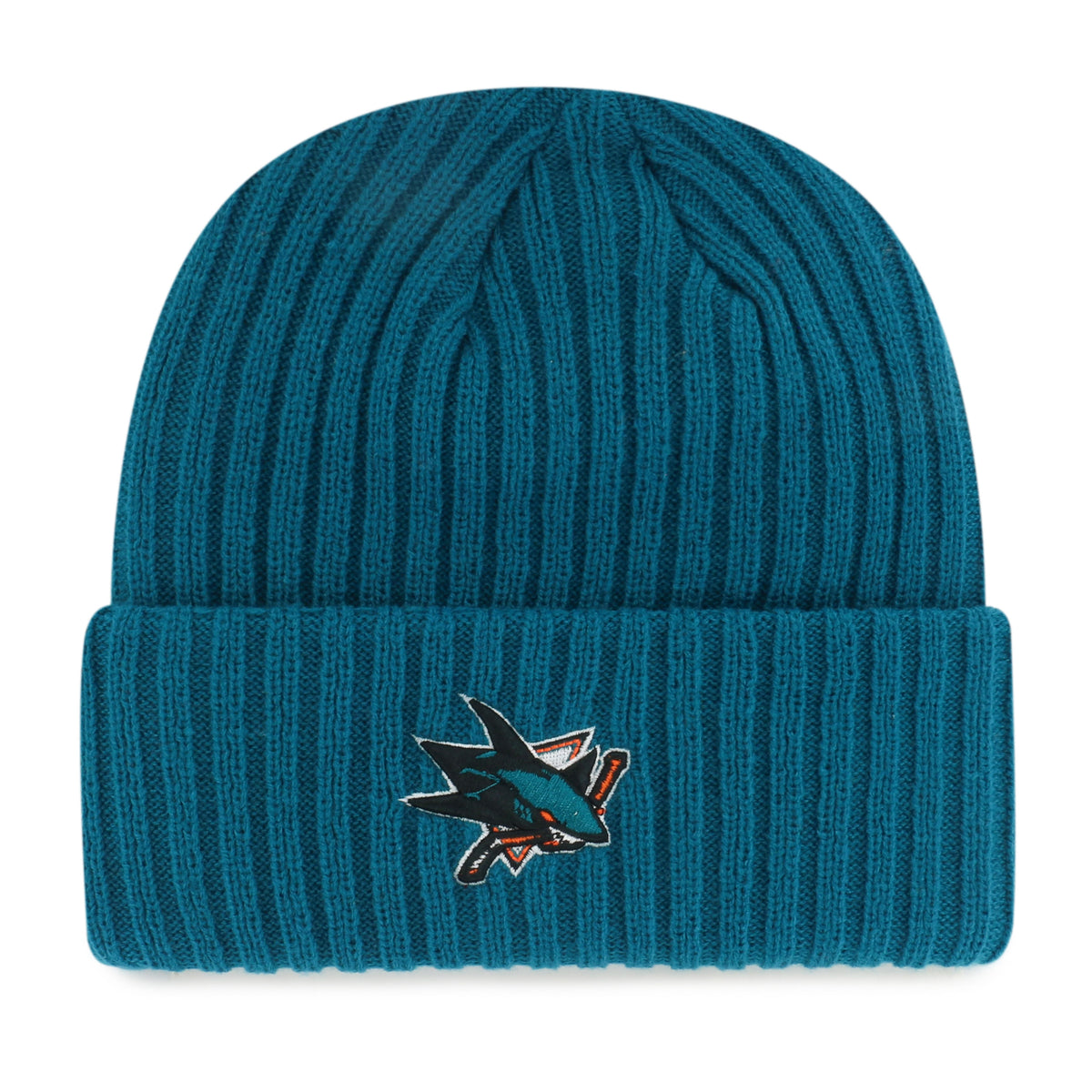 SAN JOSE SHARKS RIBBED SNOWDRIFT '47 CUFF KNIT