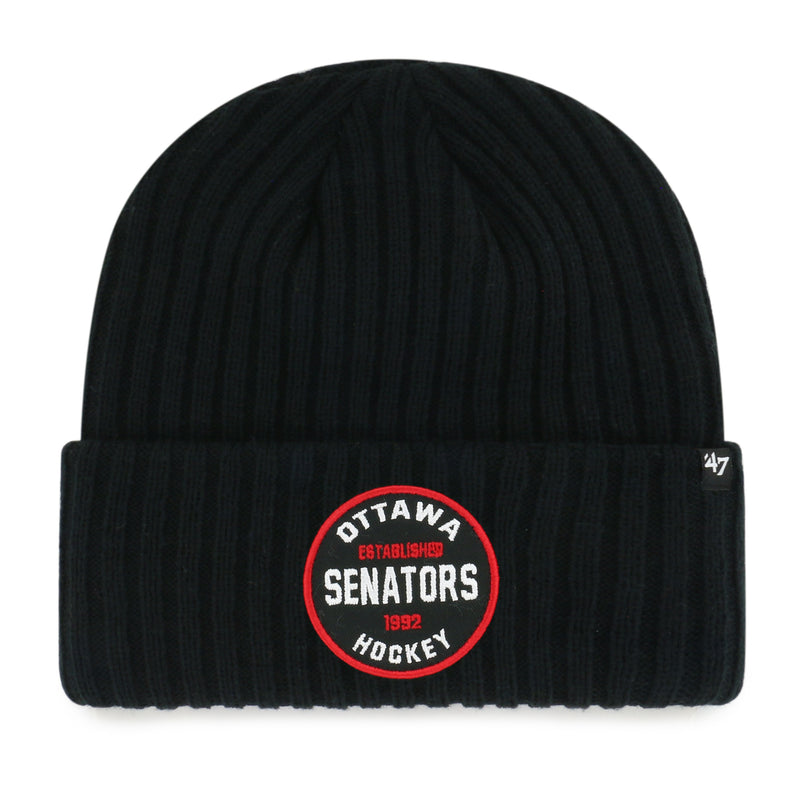 OTTAWA SENATORS RIBBED SNOWDRIFT '47 CUFF KNIT