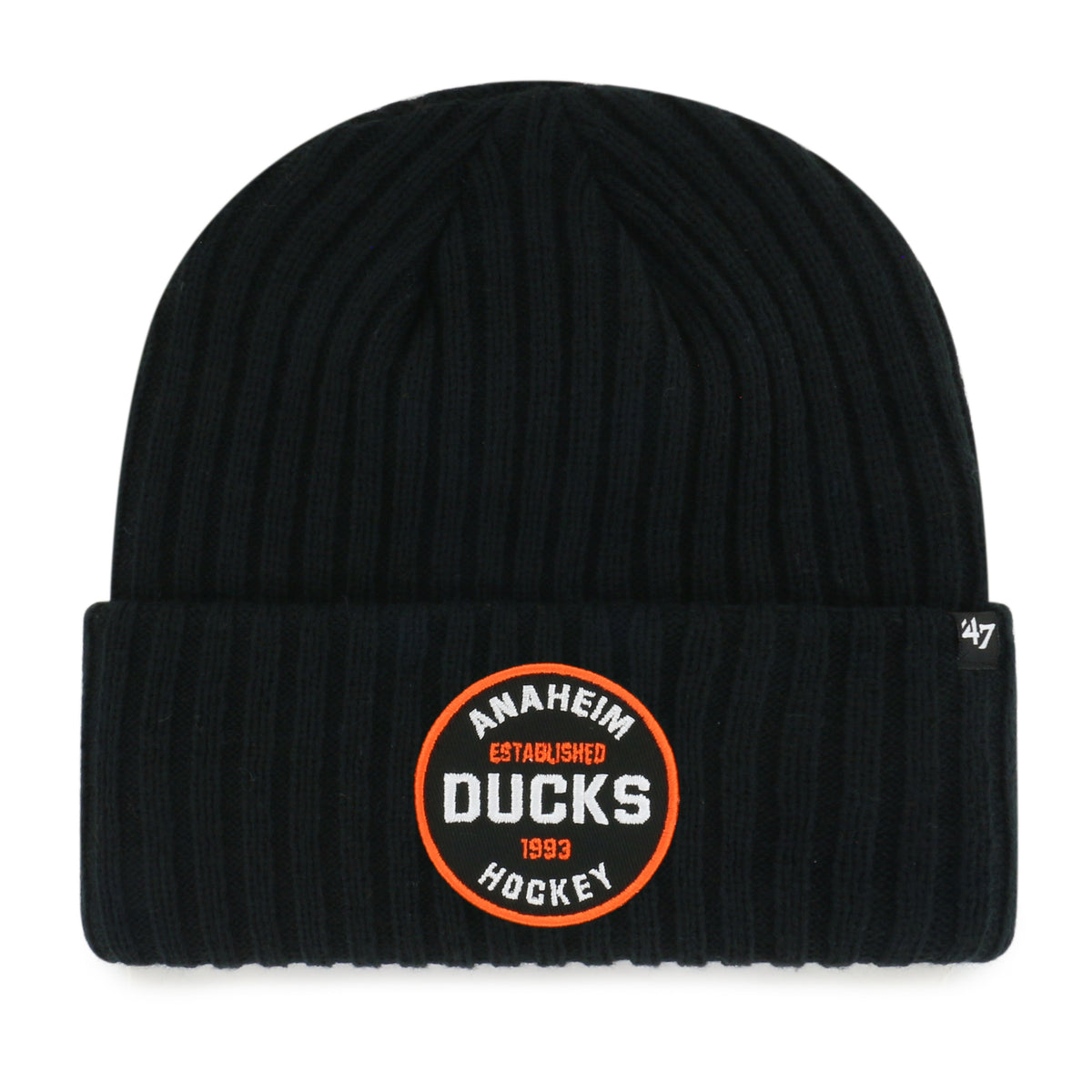 ANAHEIM DUCKS RIBBED SNOWDRIFT '47 CUFF KNIT