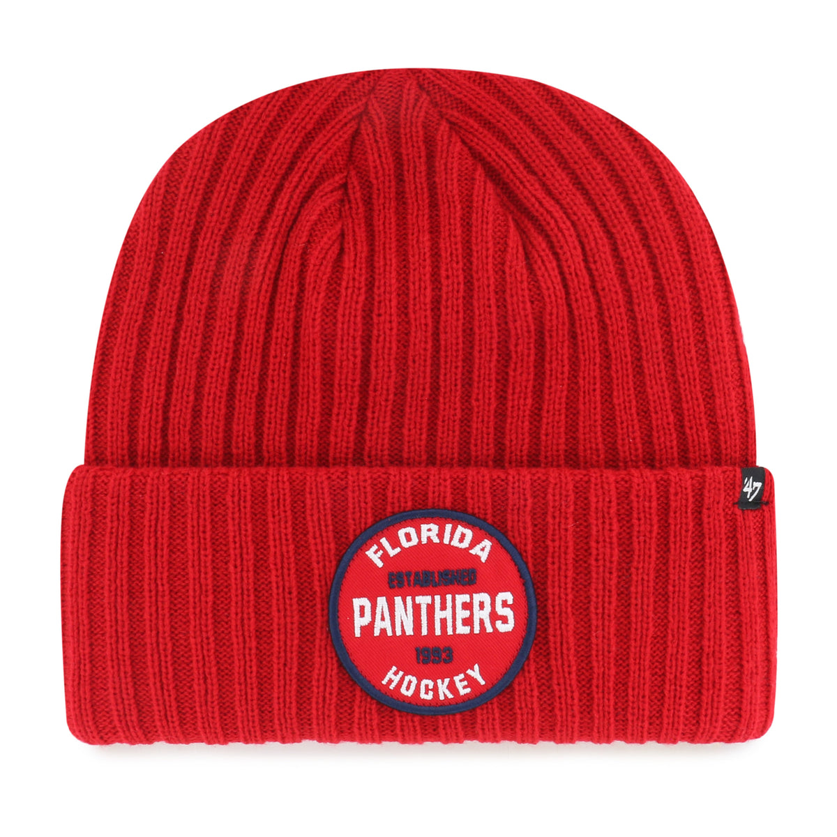 FLORIDA PANTHERS RIBBED SNOWDRIFT '47 CUFF KNIT