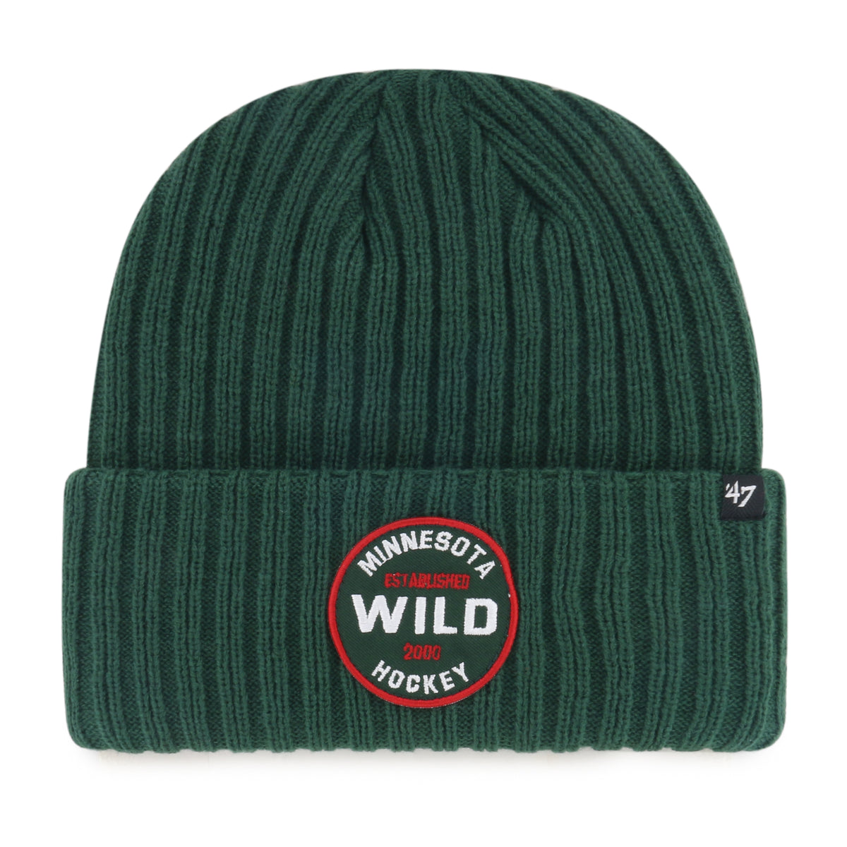 MINNESOTA WILD RIBBED SNOWDRIFT '47 CUFF KNIT