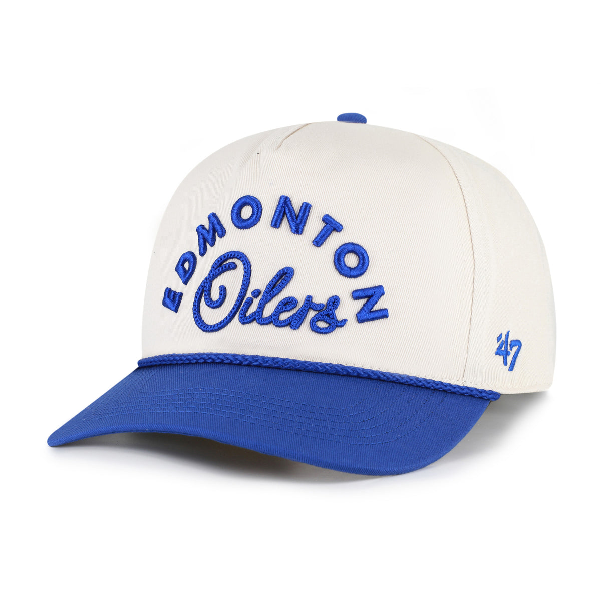 EDMONTON OILERS ROPE SCRIPT '47 HITCH RF RELAXED FIT