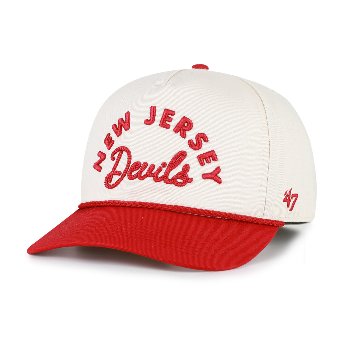 NEW JERSEY DEVILS ROPE SCRIPT '47 HITCH RF RELAXED FIT