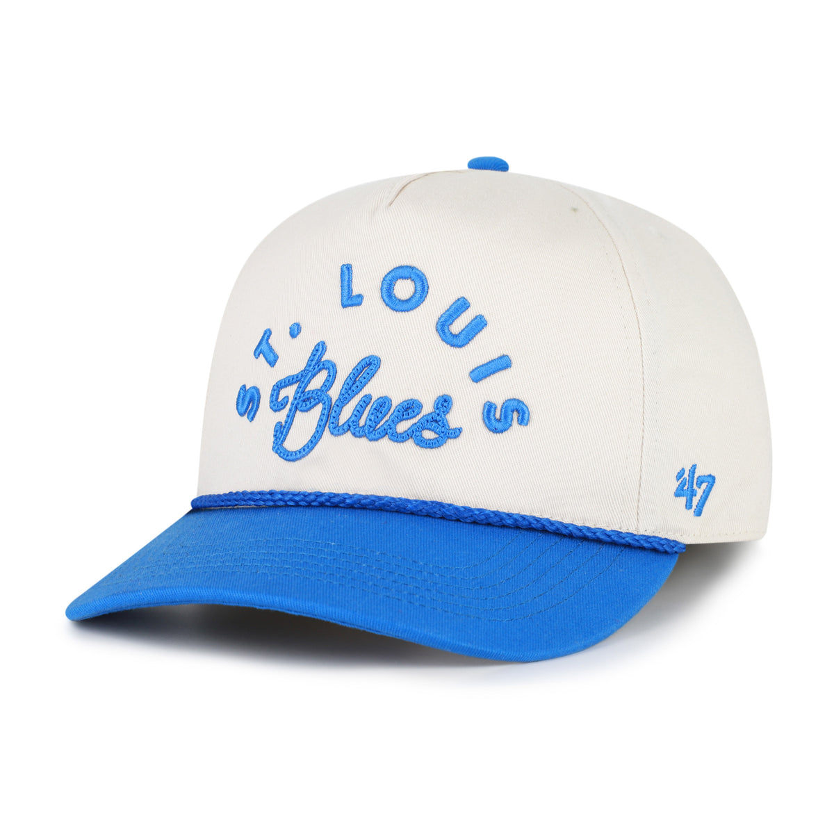 ST LOUIS BLUES ROPE SCRIPT '47 HITCH RF RELAXED FIT