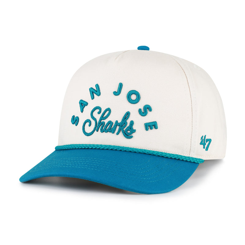 SAN JOSE SHARKS ROPE SCRIPT '47 HITCH RF RELAXED FIT