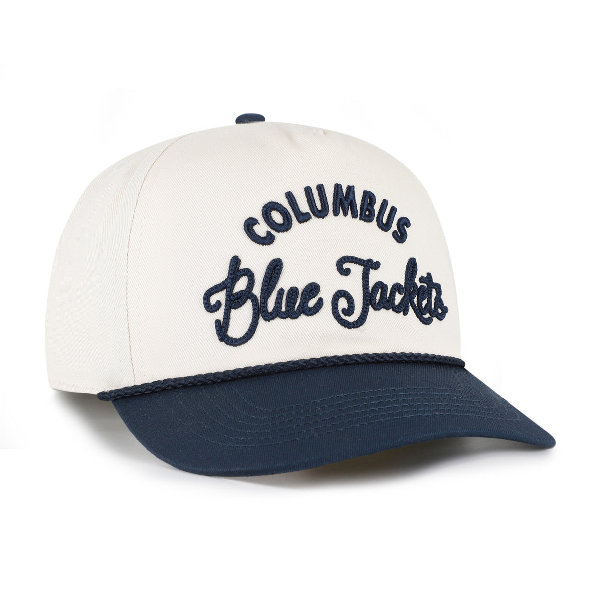COLUMBUS BLUE JACKETS ROPE SCRIPT '47 HITCH RF RELAXED FIT