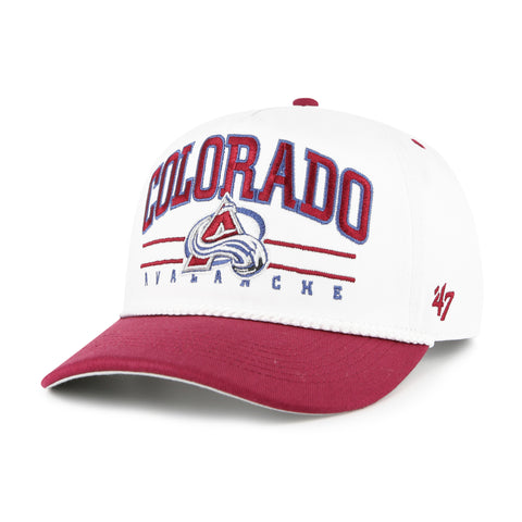 COLORADO AVALANCHE ROSCOE ROPE TWO TONE '47 HITCH