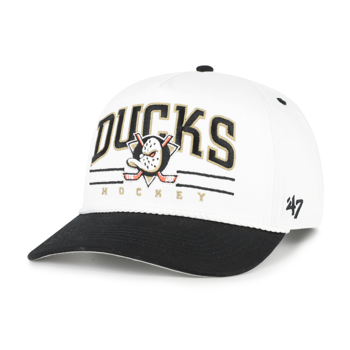 ANAHEIM DUCKS ROSCOE ROPE TWO TONE '47 HITCH
