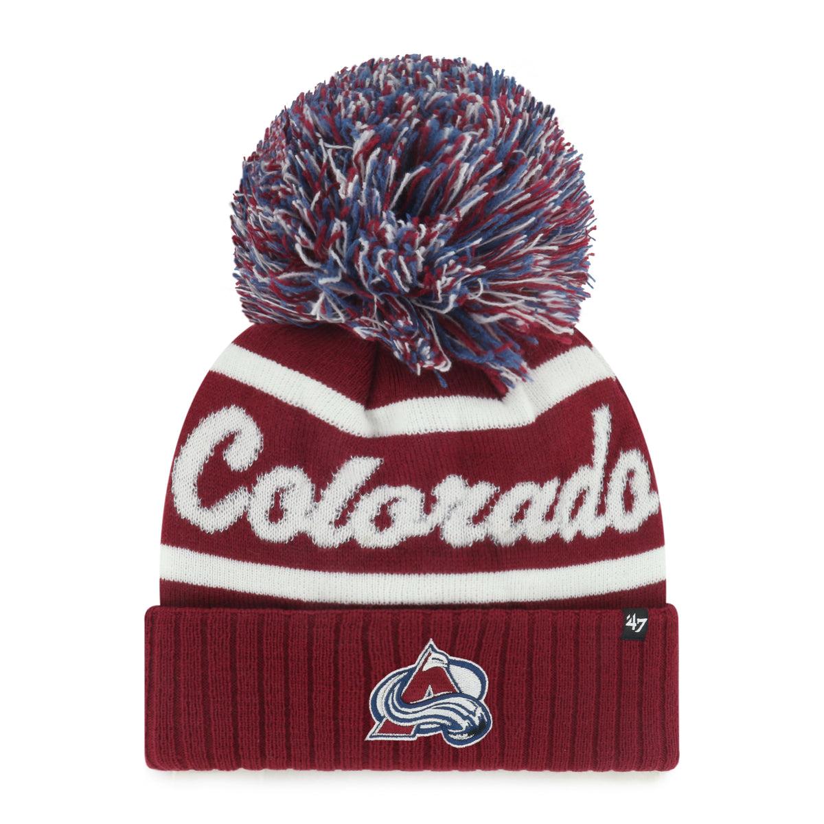 COLORADO AVALANCHE SPIRITED '47 CUFF KNIT