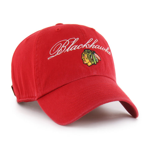 CHICAGO BLACKHAWKS SCRIPT '47 CLEAN UP
