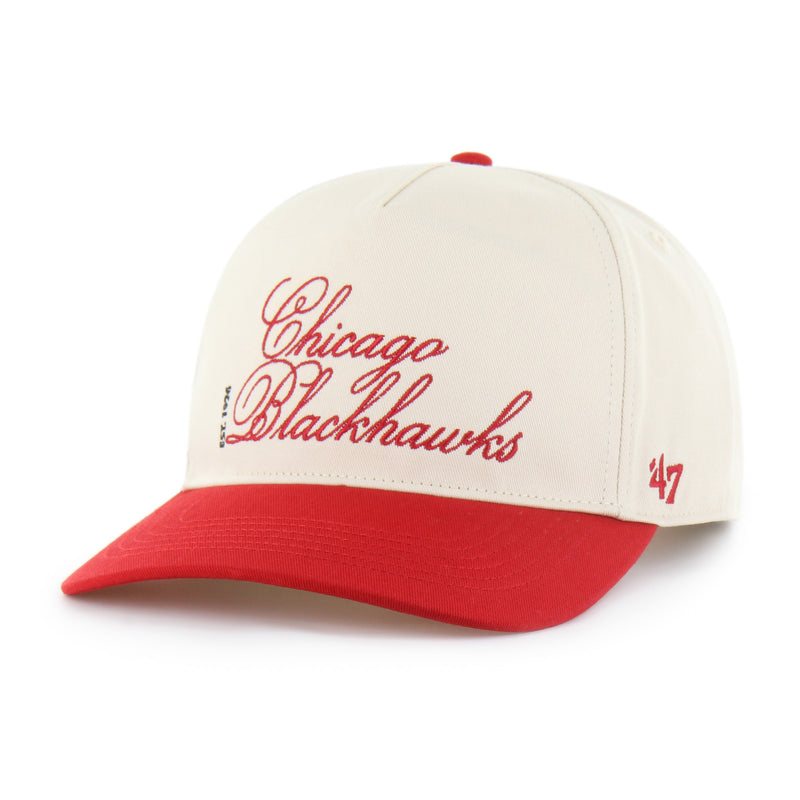 CHICAGO BLACKHAWKS SCRIPT '47 HITCH