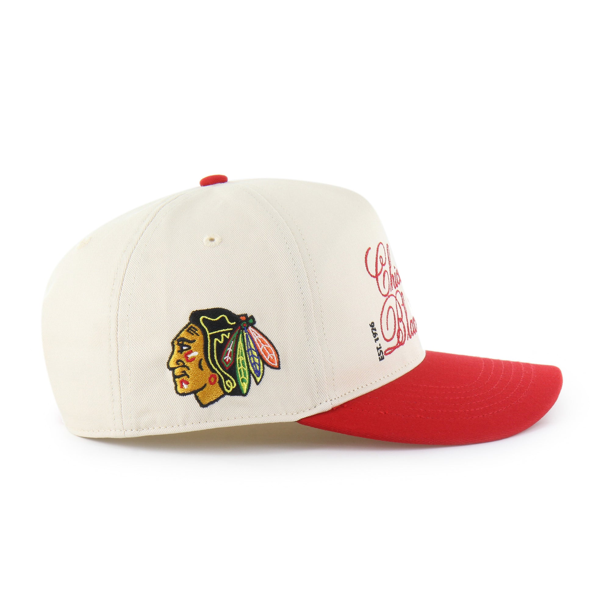 CHICAGO BLACKHAWKS SCRIPT '47 HITCH