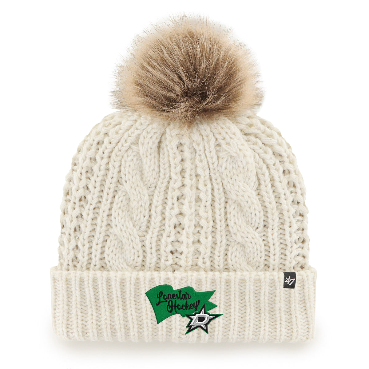 DALLAS STARS WAVE BANNER '47 MEEKO CUFF KNIT WOMENS