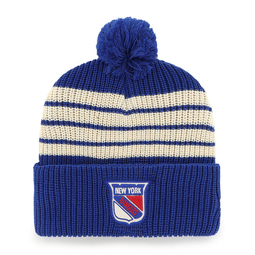 OLD TIME HOCKEY NEW YORK RANGERS VINTAGE BARN '47 CUFF KNIT